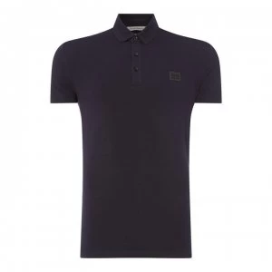 Antony Morato Short Sleeve Polo Shirt - NIGHT Blue 7066