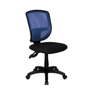 Eliza Tinsley Nexus Medium Back Designer Mesh Chair Blue 59830ET
