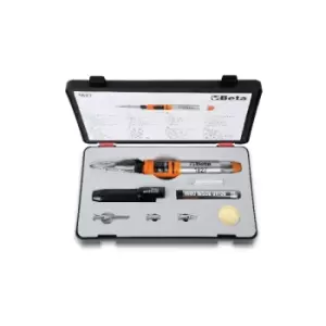 Beta Tools 1827/K Gas Soldering Iron with 7 Accessories In Case 018270100
