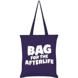 Grindstore Bag For The Afterlife Tote Bag (One Size) (Purple) - Purple