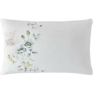 Cath Kidston Pembrooke Rose White 200TC 100% Cotton Standard Pillowcase Pair