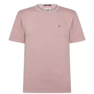 CP Company 24/1 Jersey T Shirt - Brown