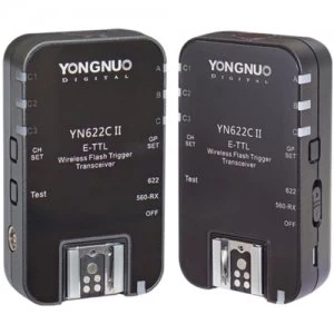 Yongnuo YN-622C II E-TTL Wireless Flash Transceiver for Canon Cameras (2-Pack)