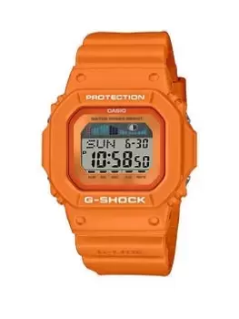 Casio G-Shock Orange Silicone Unisex Watch GLX-5600RT-4ER, Orange, Men