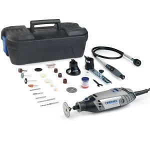 Dremel 3000-3/55 4 Star Multi-Tool Kit with Plastic Tool Box