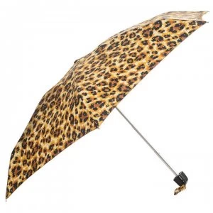 Fulton Tiny Leopard Print Umbrella - Leopard