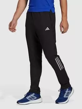 adidas Performance Own The Run Astro Knit Joggers, Black, Size 2XL, Men