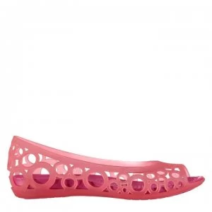 Crocs Adrina Ladies Flats - Coral/Candy Pin