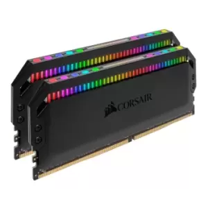 Corsair Dominator Platinum RGB DDR4 3200MHz C16 16GB (2x8GB) Memory Kit - Black
