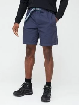 Penfield Balcolm Shorts - Navy, Size L, Men