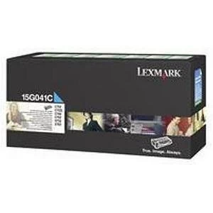 Lexmark 15G041C Cyan Laser Toner Ink Cartridge