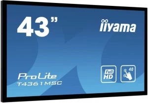 iiyama 43" ProLite T4361MSC-B1 Full HD Multi Touch Commercial Display