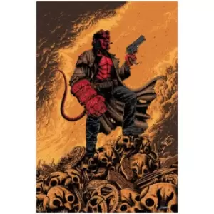 Hellboy Limited Edition Art Print for Merchandise
