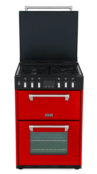 Stoves Richmond600DF 60cm Dual Fuel Cooker - Hot Jalapeno - A/A Rated