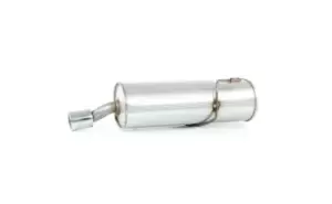 WALKER Rear silencer without mounting parts 23546 End silencer,Rear exhaust silencer PEUGEOT,206 Schragheck (2A/C),206+ Schragheck (2L_, 2M_)