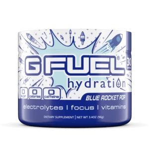 G Fuel Hydration Blue Rocket Pop Tub (30 Servings)