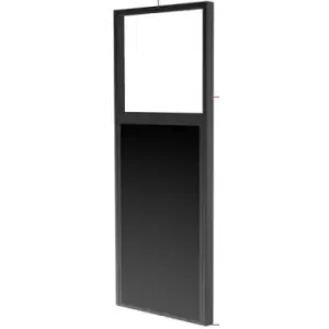 Peerless DS-OM55ND-FLOOR signage display mount 139.7cm (55") Black