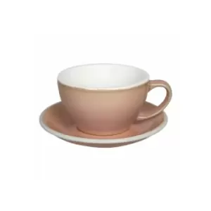 Loveramics - Cafe latte cup & saucer Egg Rose, 300ml