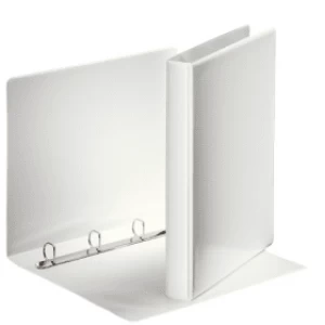 Esselte Panorama A4 Ring Binder 20mm with 4 D-rings - White