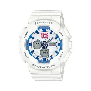 Casio Baby-G Standard Analog-Digital Watch BA-120-7B - White