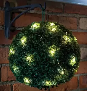 Solalite LED Solar Topiary Ball Green 28cm