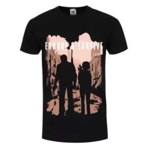 Grindstore Mens Endure & Survive T-Shirt (L) (Black)