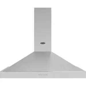 Belling CookCentre BEL COOKCENTRE CHIM 90PYR STA Chimney Cooker Hood - Stainless Steel