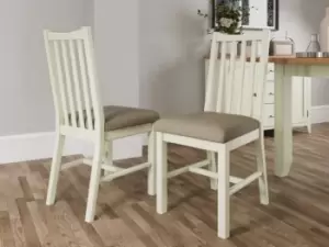 Kenmore Patterdale White Wooden Dining Chair