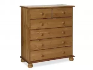 Furniture To Go Copenhagen 24 Pine Wooden Chest of Drawers Flat Packed