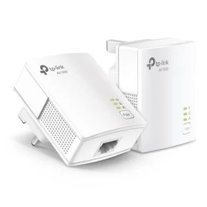 TP-LINK AV1000 1000 Mbps Ethernet LAN White 2 pc(s) UK Plug