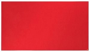 Nobo Impression Pro Widescreen Red Felt Board 1880x1060mm