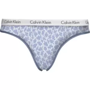Calvin Klein Caros Lace Brazilian Briefs - Blue