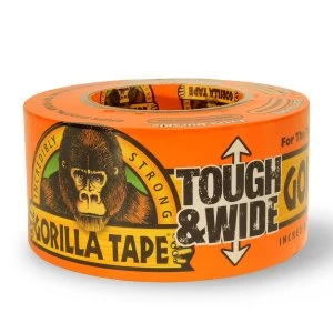 Gorilla Tape Tough and Wide Reinforced Duct Tape 73mm Wide - 27m Roll