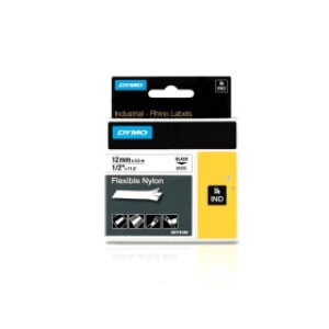 Dymo 18491 Black on Yellow Label Tape 19mm x 3.5m