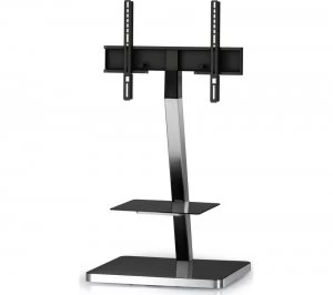 Sonorous PL2710-BLK-SLV 600 mm TV Stand with Bracket