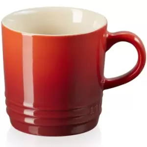 Le Creuset Stoneware Cappuccino Mug Cerise