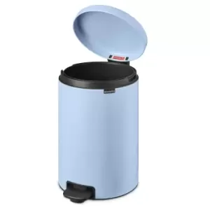 Brabantia newIcon Pedal Bin 20 Litre Plastic Bucket Dreamy Blue