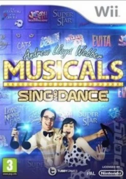Andrew Lloyd Webber Musicals Sing and Dance Nintendo Wii Game