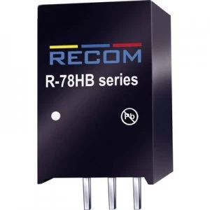 RECOM R 78HB24 0.3 DCDC converter print 72 Vdc 24 Vdc 0.3 A 7.2 W No. of outputs 1 x