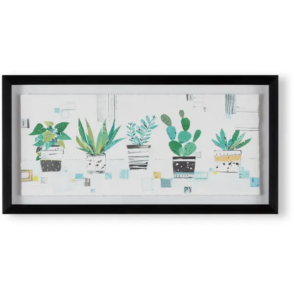 Art For The Home - House Plant Haven Framed Print