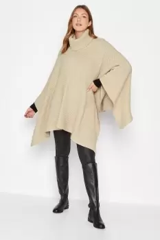 Tall Knitted Poncho