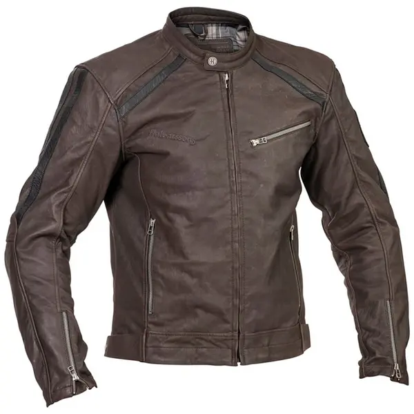 Halvarssons Sandtorp Leather Jacket Brown Size 54