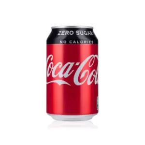 Coca Cola Zero Sugar 330ml Can 24 Pack