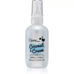 I love... Coconut & Cream Refreshing Body Spray 100ml