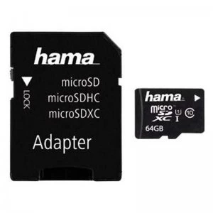 Hama 64GB MicroSDXC Memory Card