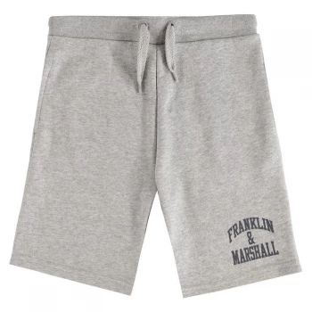 Franklin and Marshall Fleece Shorts - Grey Heather