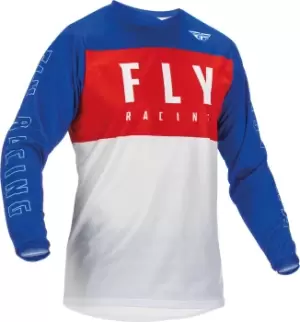 FLY Racing F-16 Jersey Red White Blue 2XL