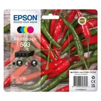 Epson Chillies 503 Black And Tri Colour Ink Cartridge