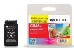JetTec Canon CL546XL Tri Colour Ink Cartridge