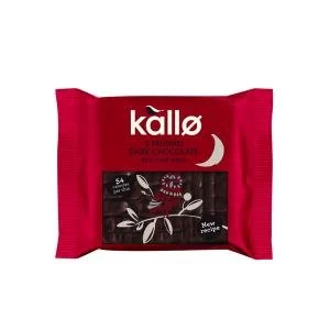 Kallo Dark Chocolate Rice Cake Thin Pack of 21 0401167
